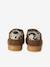 Baskets enfant fille cuir à scratchs beige+marron+vieux rose 9 - vertbaudet enfant 