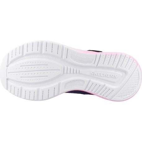 Baskets enfant fille légère souple Blanc et rose+Bleu marine et rose 12 - vertbaudet enfant 