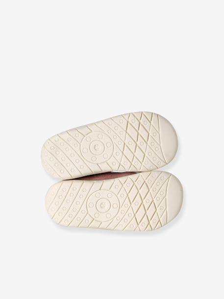 Chausson zippée souples en cuir bébé or+vieux rose 12 - vertbaudet enfant 