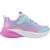 Chaussures de sport lumineuses s-lights cosmic glow – enfant junior Bleu turquoise+Rosa 1 - vertbaudet enfant 
