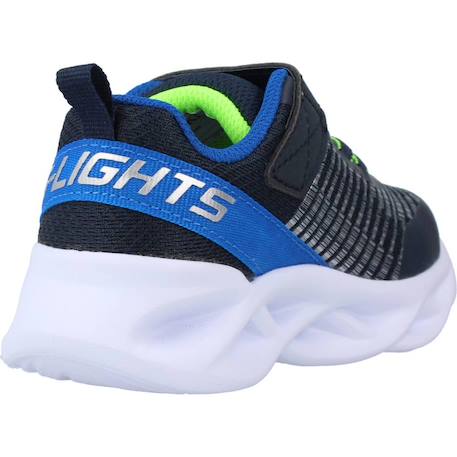 Baskets bébé garçon légère Bleu marine 3 - vertbaudet enfant 