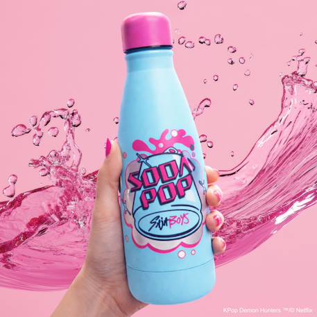 Gourde soda pop - kpop demon hunters Bleu 2 - vertbaudet enfant 