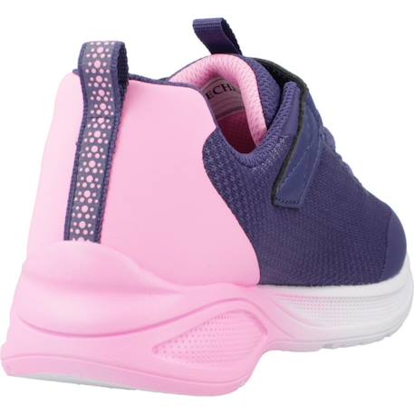 Baskets enfant fille légère souple Blanc et rose+Bleu marine et rose 9 - vertbaudet enfant 