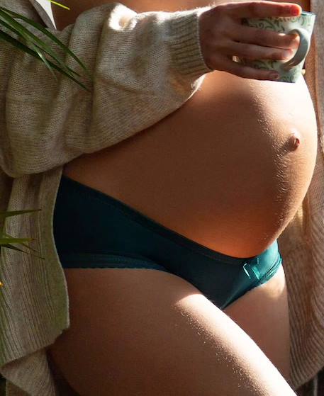 Shorty de grossesse milk Blush+Bordeaux+Noir+Vert 13 - vertbaudet enfant 
