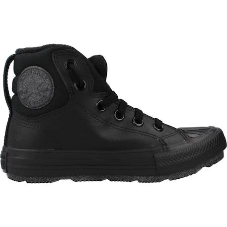 Bottes enfant garçon en cuir Noir 1 - vertbaudet enfant 