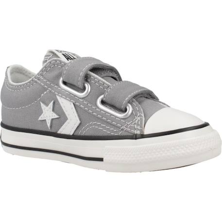 Basket bébé textile textile star player 76 Gris 5 - vertbaudet enfant 