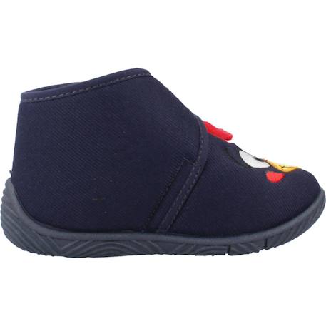 Chausson bébé textile tinel Bleu 810 1 - vertbaudet enfant 