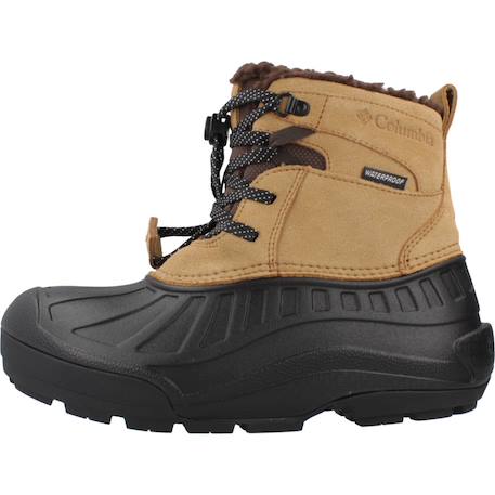 Botte enfant cuir s youth powderbug alpine wa Brun+Noir 2 - vertbaudet enfant 