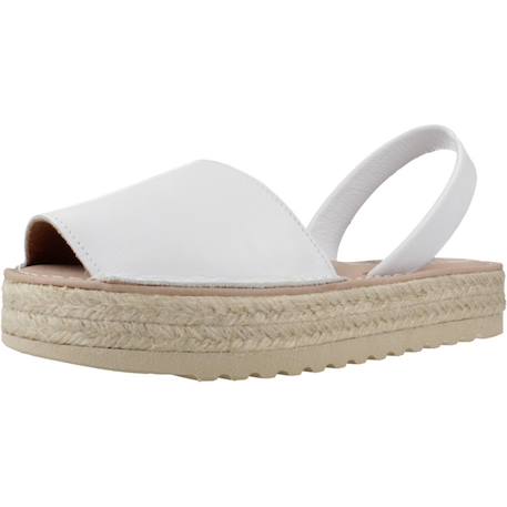 Sandale enfant cuir s irene Beige+Blanc+Vert jade 10 - vertbaudet enfant 