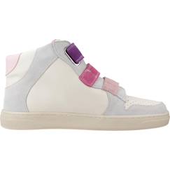 Chaussures-Basket enfant cuir theral high