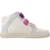 Basket enfant cuir theral high Blanc 1 - vertbaudet enfant 