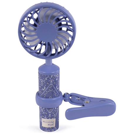 Ventilateur poussette bébé portable multi-usage summer Blanc+Bleu+Vert eucalyptus 7 - vertbaudet enfant 