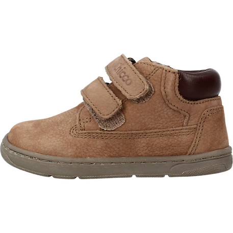 Botte bébé cuir gilberto Bleu 800+Marron 260+Marron 590 14 - vertbaudet enfant 