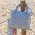Sac de plage famille anti-sable grand format summer Blanc+Bleu+Vert+Vert eucalyptus 3 - vertbaudet enfant 