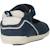 Sandale bébé cuir g6 Blanc 300+Bleu 800 9 - vertbaudet enfant 