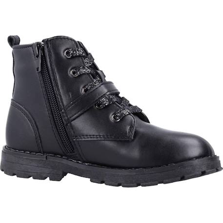 Botte enfant textile cerly Noir 5 - vertbaudet enfant 