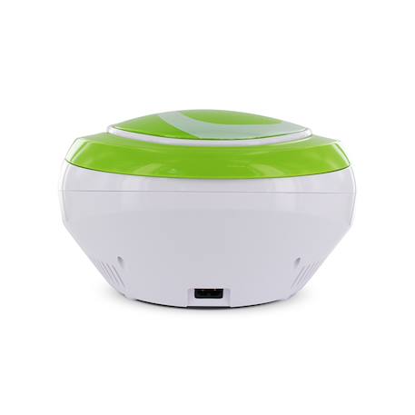 Lecteur cd enfant avec port usb et entrée audio, sortie casque - piles ou secteur Rose+Vert 12 - vertbaudet enfant 