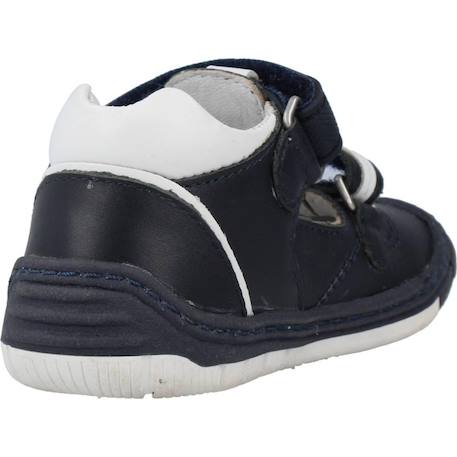 Sandale bébé cuir derek Bleu 800 3 - vertbaudet enfant 