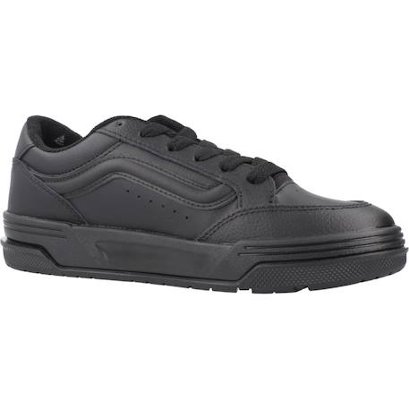 Baskets enfant garçon en cuir Noir 5 - vertbaudet enfant 