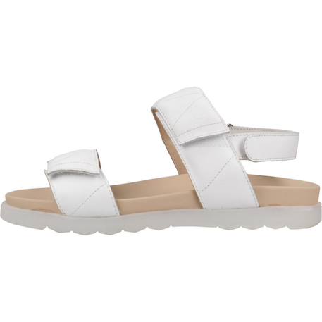 Sandale enfant cuir oriana Blanc 2 - vertbaudet enfant 