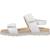 Sandale enfant cuir oriana Blanc 2 - vertbaudet enfant 