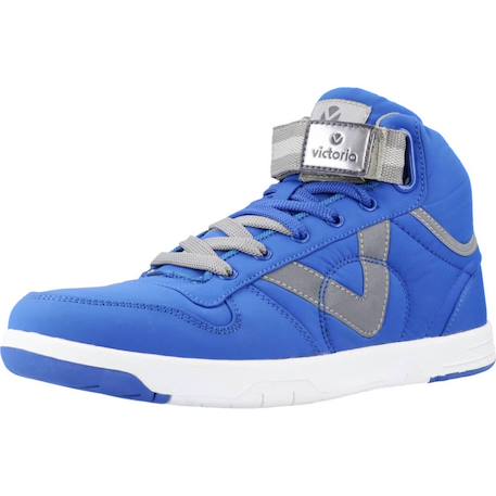 Basket enfant synthétique enfant synthétique nylon Bleu indigo+Bleu marine 4 - vertbaudet enfant 