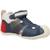 Sandale bébé cuir Bleu 800 5 - vertbaudet enfant 