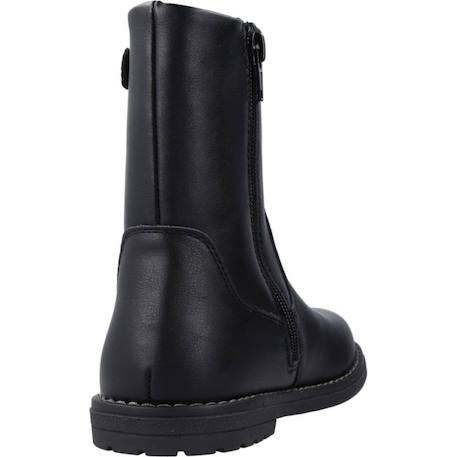 Botte enfant synthétique carmelina Noir 3 - vertbaudet enfant 