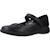 Derby enfant cuir cuir etch bright k Noir black 4 - vertbaudet enfant 