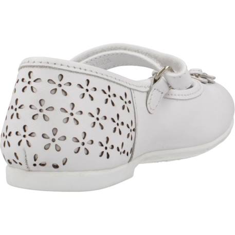 Derby enfant cuir cedrina Blanc 300 3 - vertbaudet enfant 