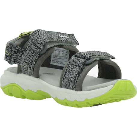 Sandale enfant textile textile Gris grey 5 - vertbaudet enfant 