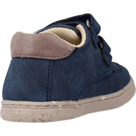Derby bébé cuir geffo Bleu 800+Brun clair 260+Gris 950 3 - vertbaudet enfant 