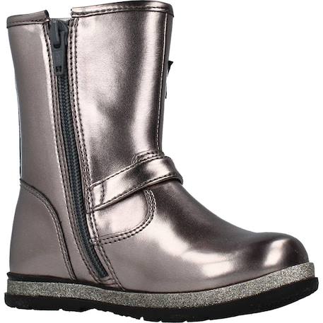 Botte bébé cuir clorens Bronze+Noir 5 - vertbaudet enfant 