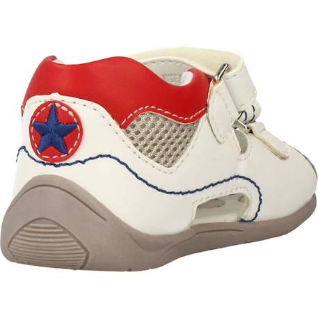 Sandale bébé cuir gim Blanc 300 3 - vertbaudet enfant 
