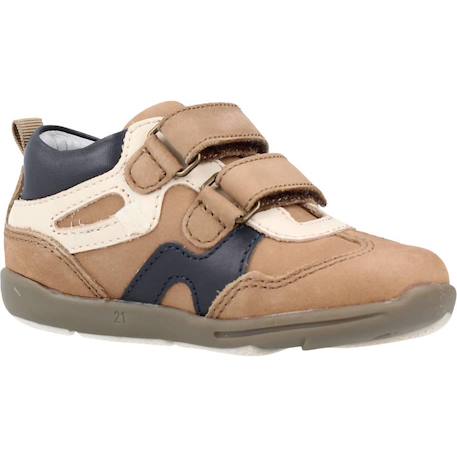 Derby bébé cuir Marron 590 5 - vertbaudet enfant 