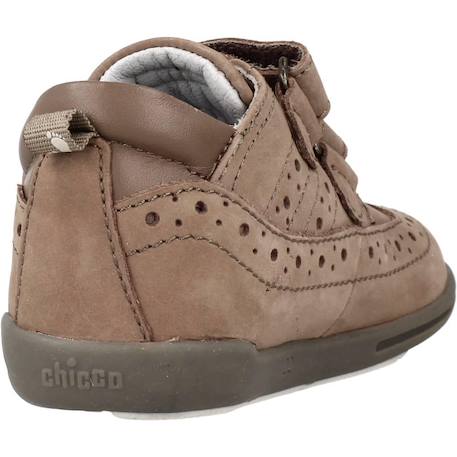 Derby bébé cuir gival Bleu 800+Marron 590 9 - vertbaudet enfant 