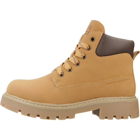 Bottes enfant garçon Brun clair ochre+Brun ocre 8 - vertbaudet enfant 