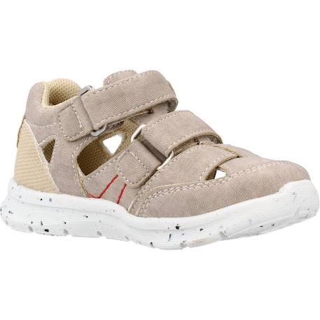 Sandale bébé textile glen Beige 360+Bleu 800 5 - vertbaudet enfant 