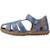 Sandale bébé cuir see Bleu 2 - vertbaudet enfant 