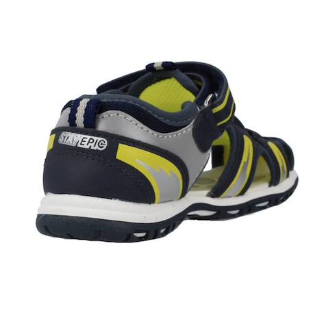 Sandale bébé synthétique campiello Bleu 800+Brun clair 400 3 - vertbaudet enfant 