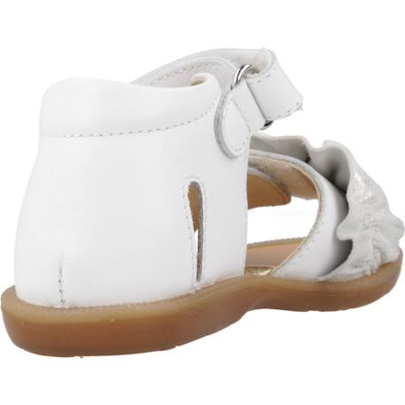 Sandales fille Blanc 3 - vertbaudet enfant 