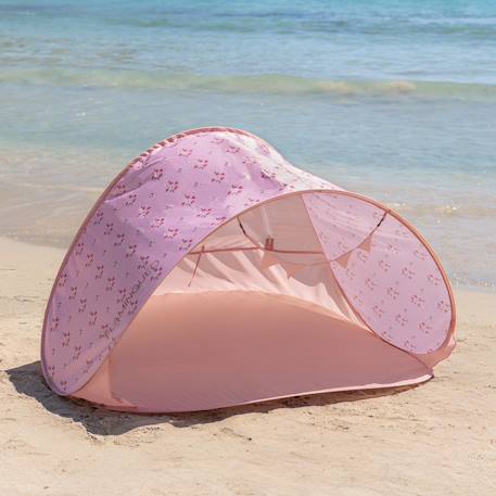 Tente de plage enfant pliante polyester Bleu+Rose 10 - vertbaudet enfant 