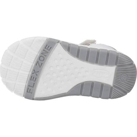 Sandale bébé cuir dana Blanc 300 6 - vertbaudet enfant 