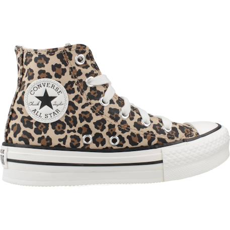 Basket enfant textile enfant textile chuck taylor eva lift hi Imprimé animalier 1 - vertbaudet enfant 