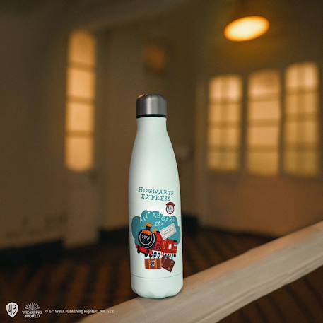 Gourde isotherme poudlard express - harry potter Bleu 2 - vertbaudet enfant 
