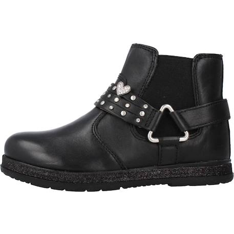 Botte bébé cuir cambusa Noir 2 - vertbaudet enfant 