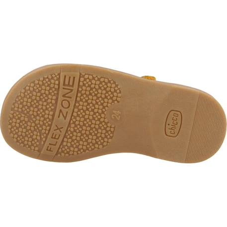 Sandale enfant cuir cloanne Bleu 650+Orange 260 12 - vertbaudet enfant 