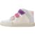 Basket enfant cuir theral high Blanc 2 - vertbaudet enfant 
