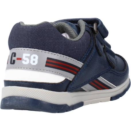 Derby bébé cuir glasgow Bleu 800 3 - vertbaudet enfant 