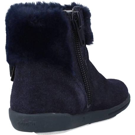 Botte bébé cuir gralis Bleu 3 - vertbaudet enfant 
